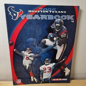Houston Texans Yearbook 2005 - paper back